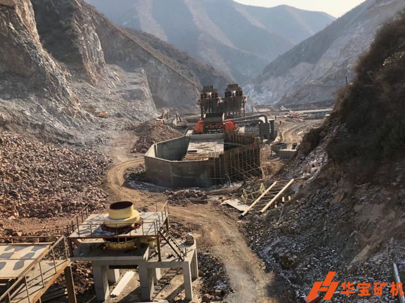 陜西寶雞市順通達礦業時產1000噸破碎機 陜西寶雞市順通達礦業時產1000噸破碎機