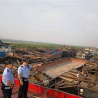 湖北打擊非法采砂、拆除砂石碼頭 監(jiān)利復(fù)綠41個(gè)港口碼頭!