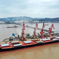 人力成本直降50%!舟山開通至武漢江海直達運輸新航線 利好長江流域砂石企業