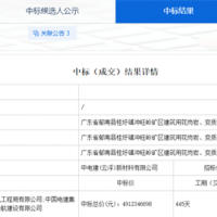 總投資約175億元！中電建聯合體中標廣東2000萬方/年砂石項目施工總承包